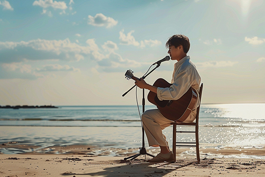 杜洪宁小提琴演奏兼演唱《云水小调》火素词,黄清林曲编