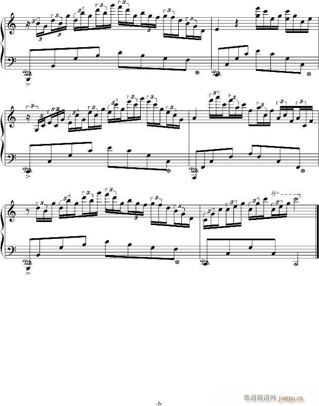 炫技曲第三首（非纯粹炫技性曲子）_梦的世界6