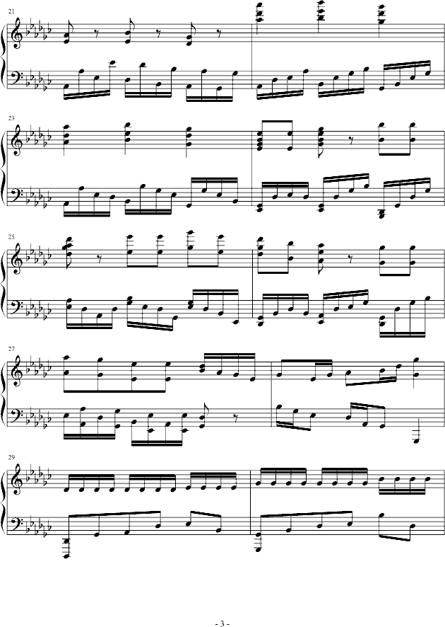 eyude no.3 in G flat_PARROT1863