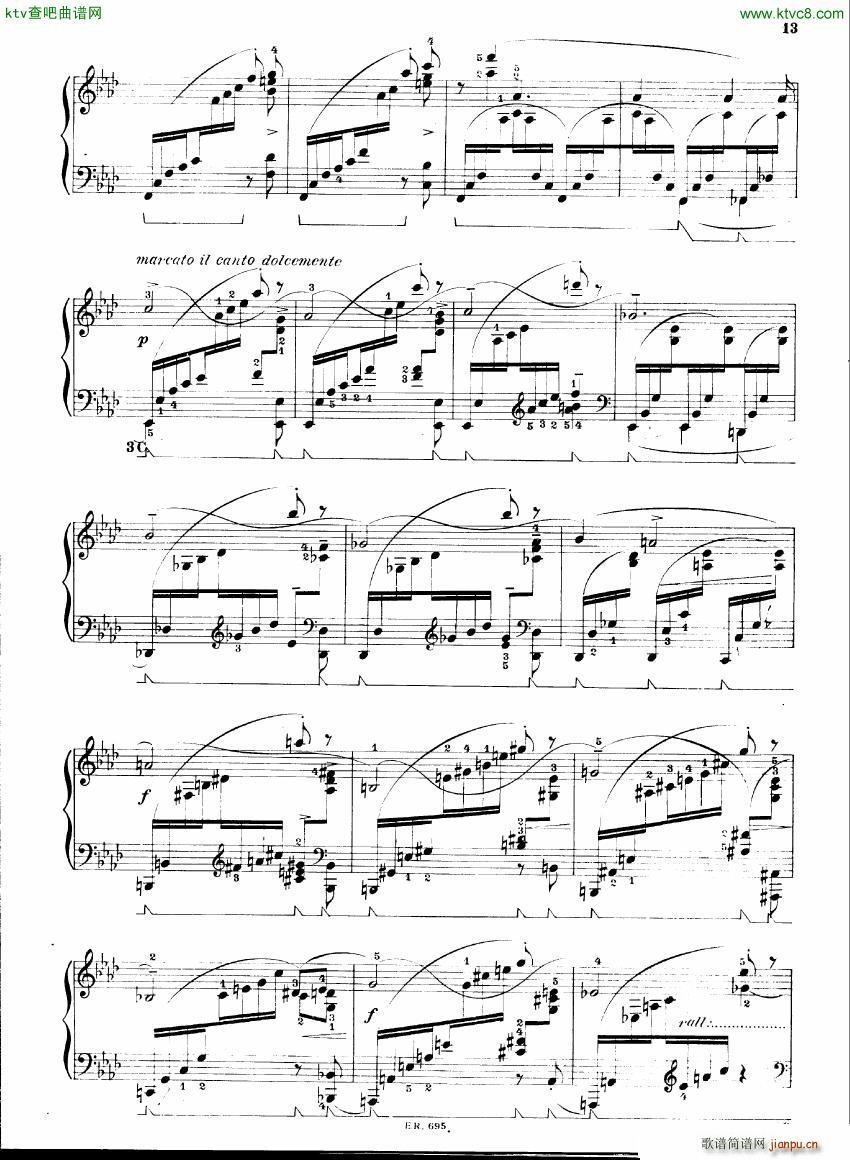 Busoni op37 Twenty Four Preludes 二5