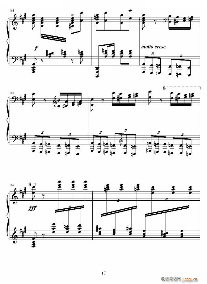 瓦洛多斯改编 《土耳其进行曲》_莫扎特17