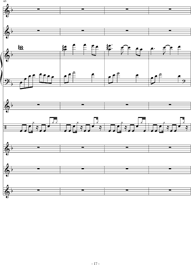 Gothic Clown-钢琴谱(钢琴曲)-吴越17