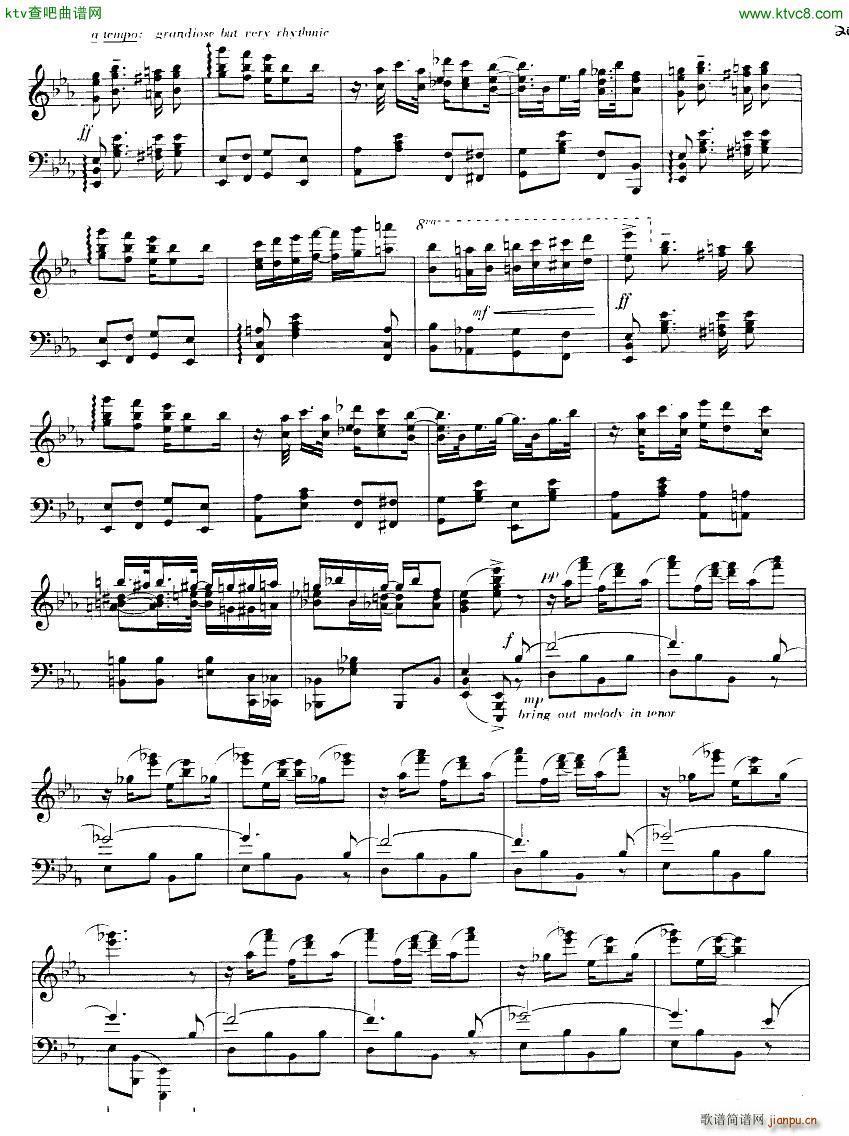 Albright Grand Sonata in Rag20