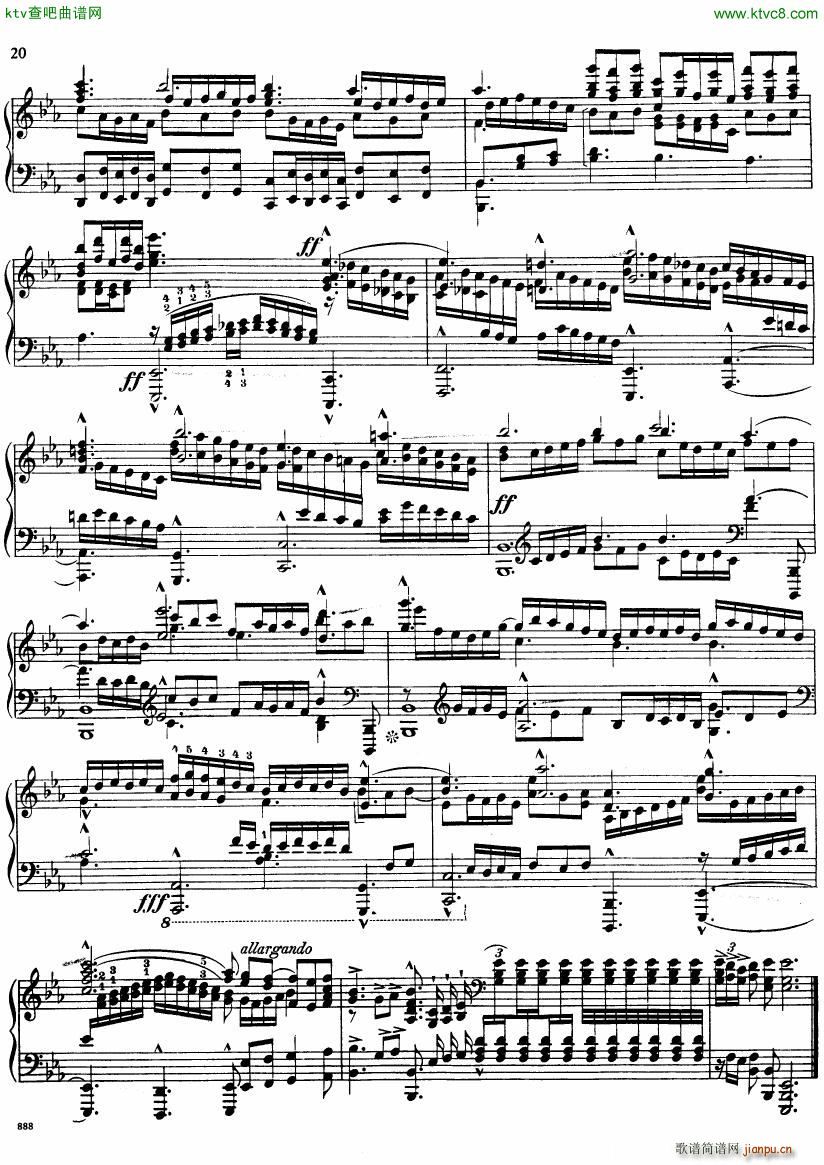 Bach JS BWV 552 Prelude and Fugue in Eb arr Busoni20