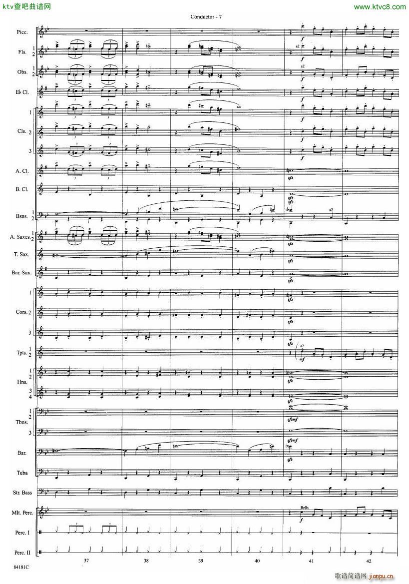 Anderson Sleigh Ride full score8
