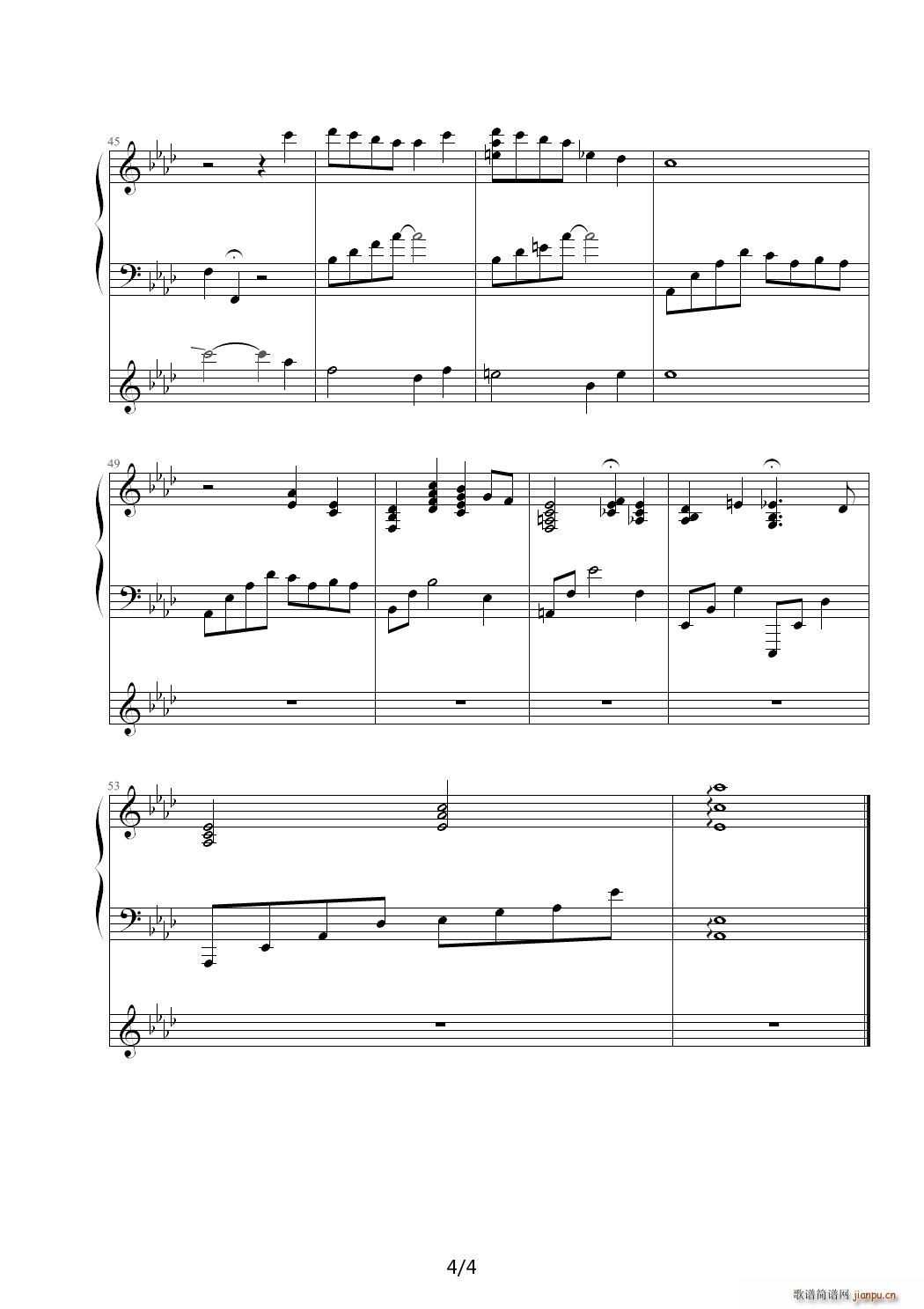 3 林中芳音 降A调4