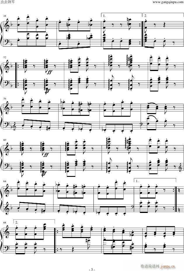 拨弦波尔卡独奏版_世界名曲3