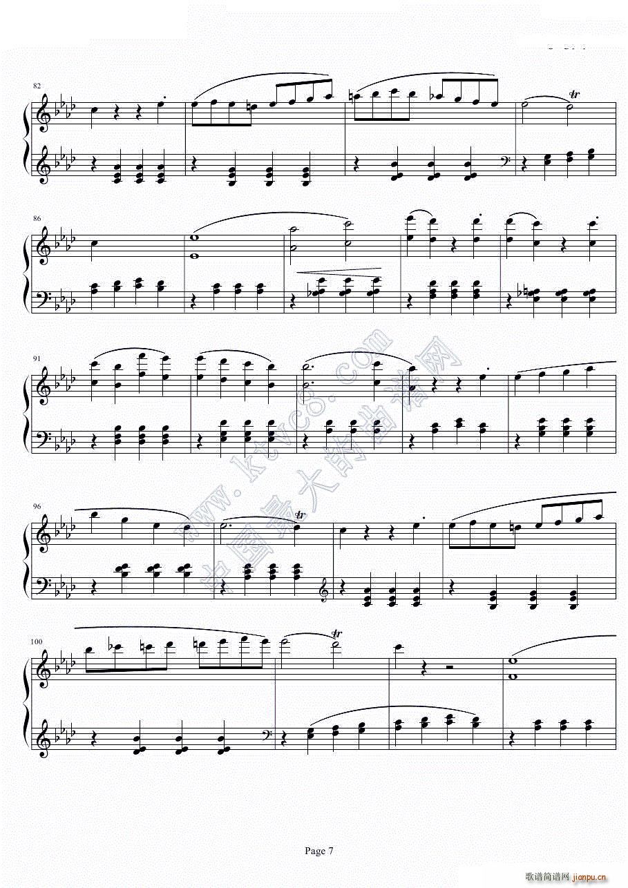 贝多芬第一钢琴奏鸣曲（作品2 第一号）7