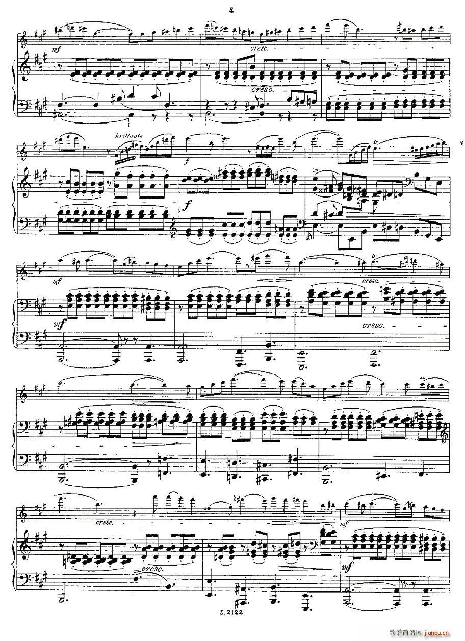 Wiedersehen.Op.46（长笛+钢琴伴奏）4