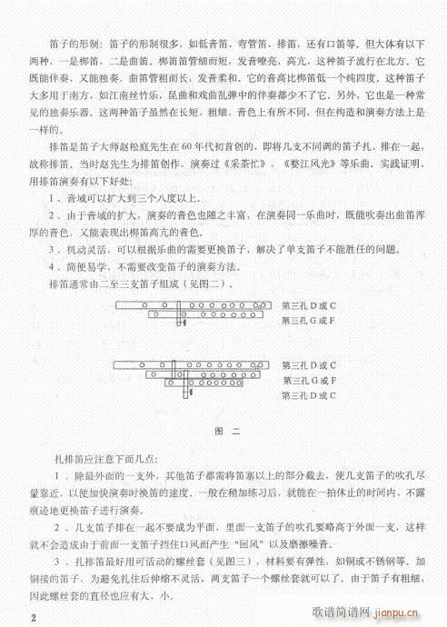 笛子入门教材  增订本目录1-205