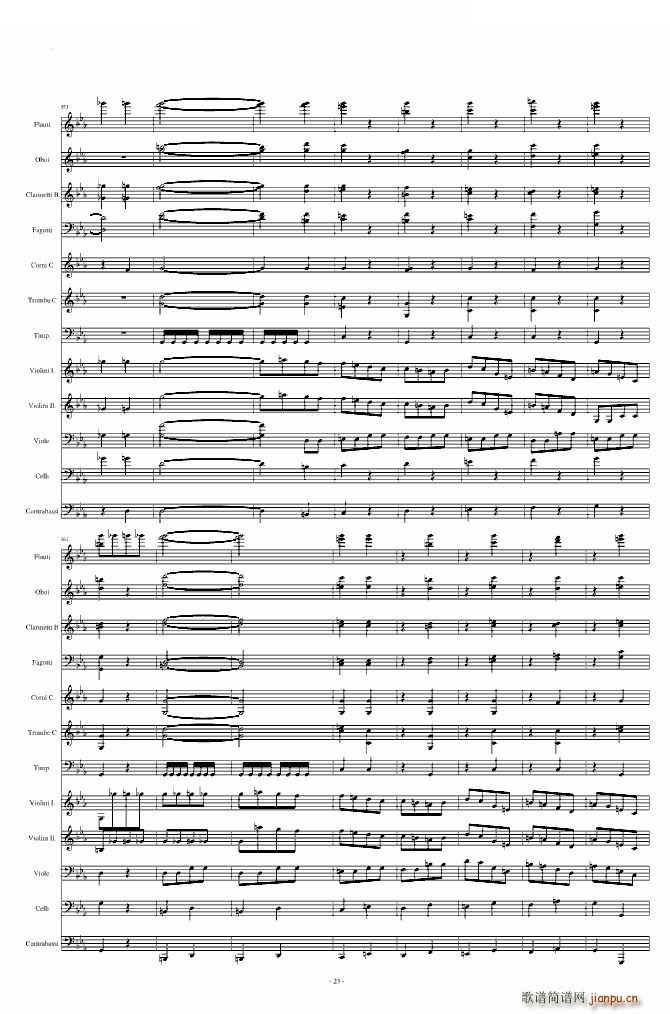 命运交响曲（潦草）_贝多芬 beethoven23