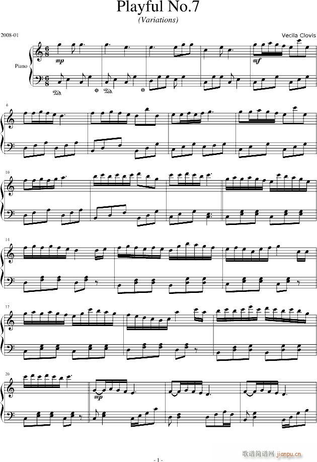 Playful No.7(变奏曲)_Vecila1