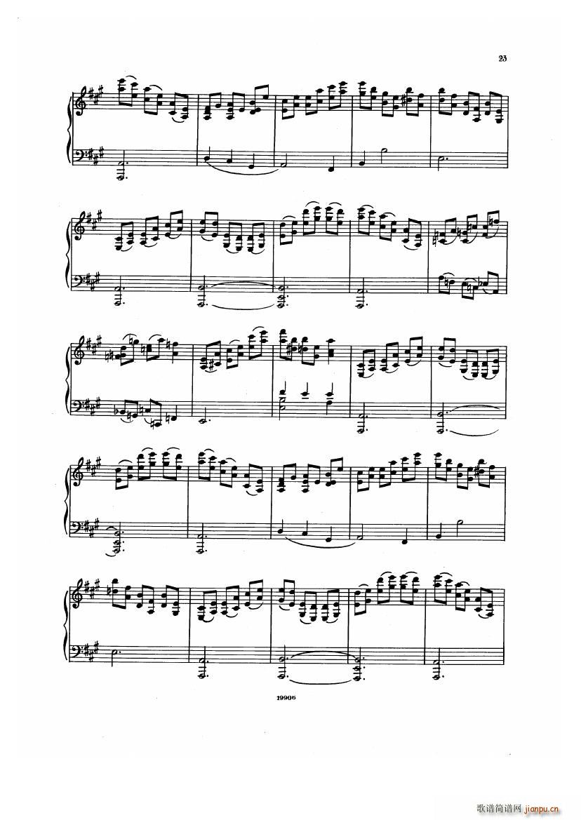 Albeniz op 65 Etudes no 1 723