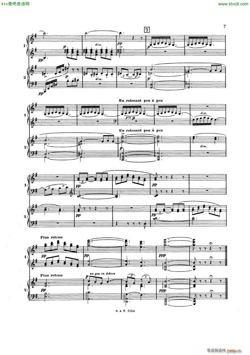 busser debussy Petite Suite 2P7