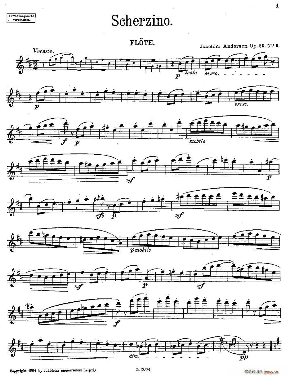 Scherzino(Op 55 No 6)1