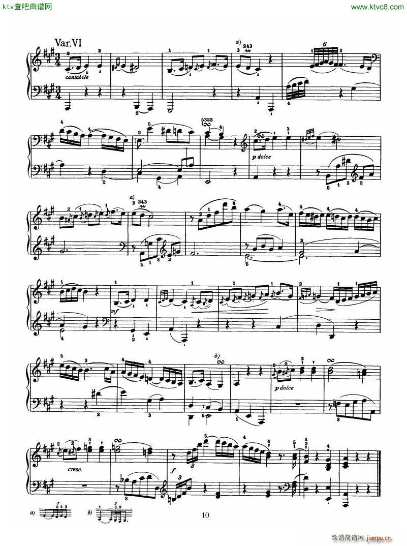 Haydn Piano Sonata No 30 In A10