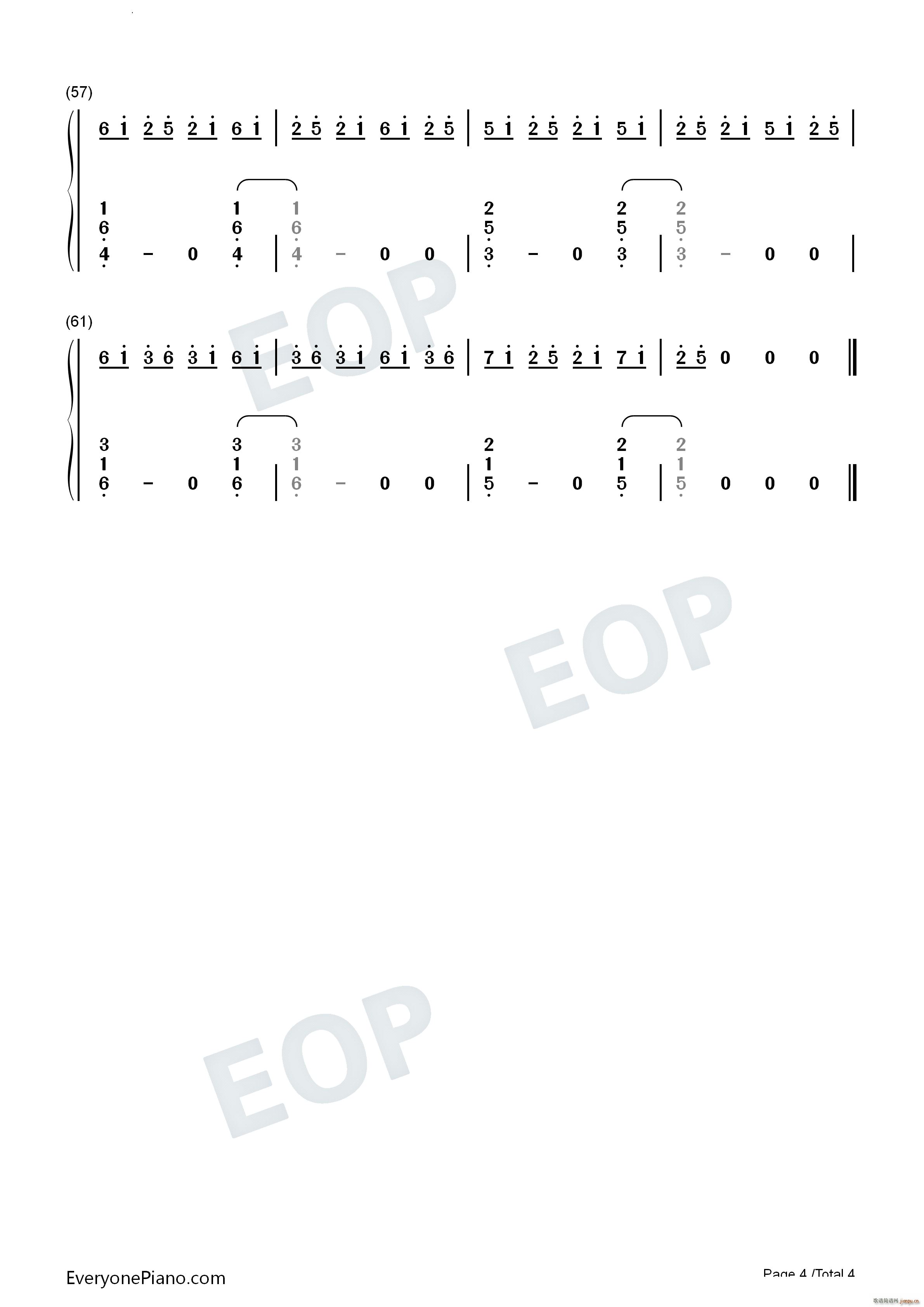 O-Fly On简单伴奏谱_Coldplay9