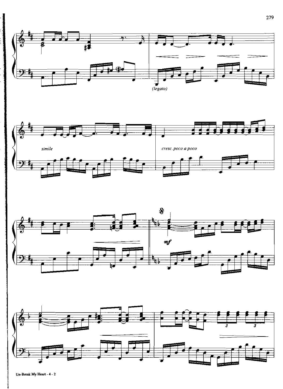 UN-BREAK MY HEART(Dan Coates 流行情调 集)2