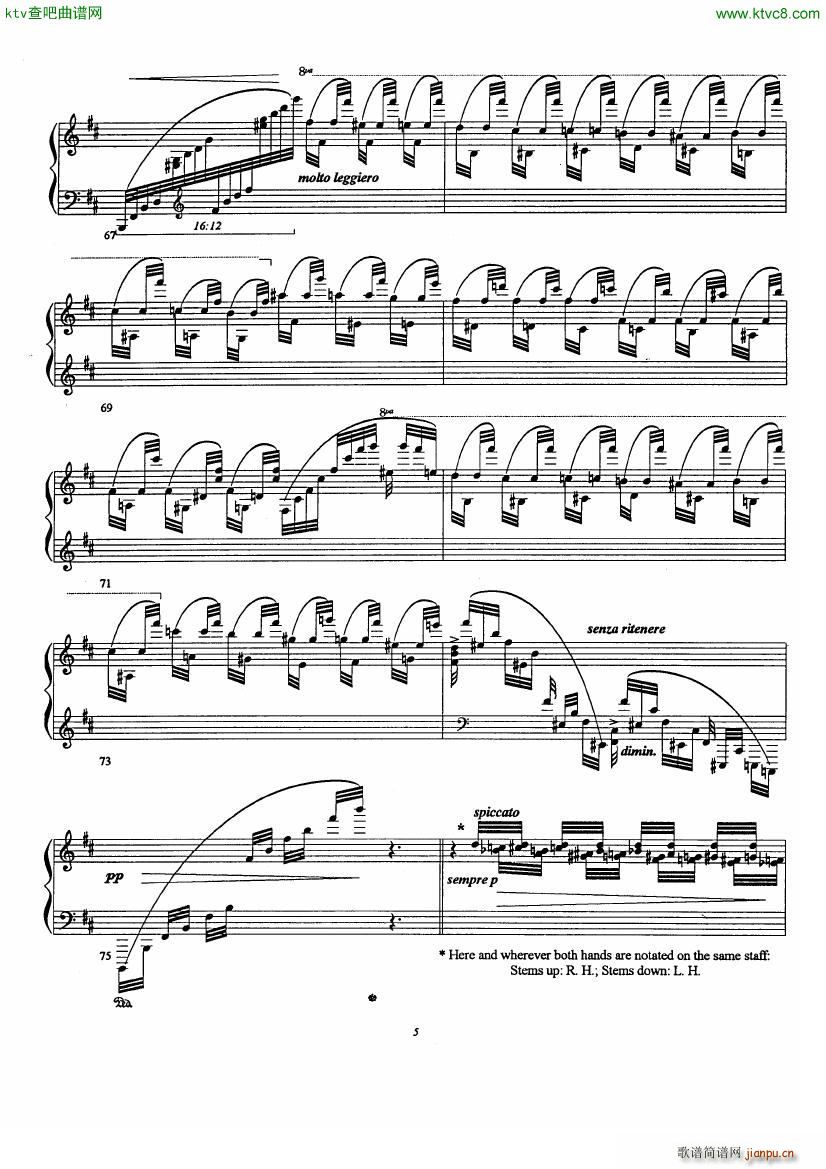 Etude No 3 La Campanella D après Paganini Liszt5