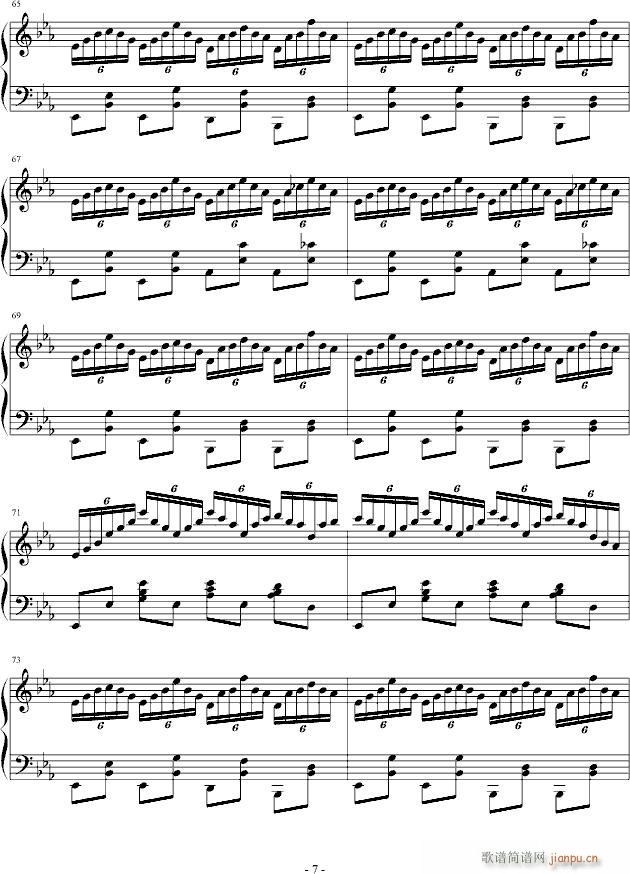 降E大调随想曲_心兰7