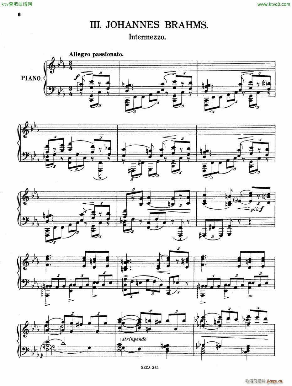 Casella à La Manière de Johannes Brahms piano1