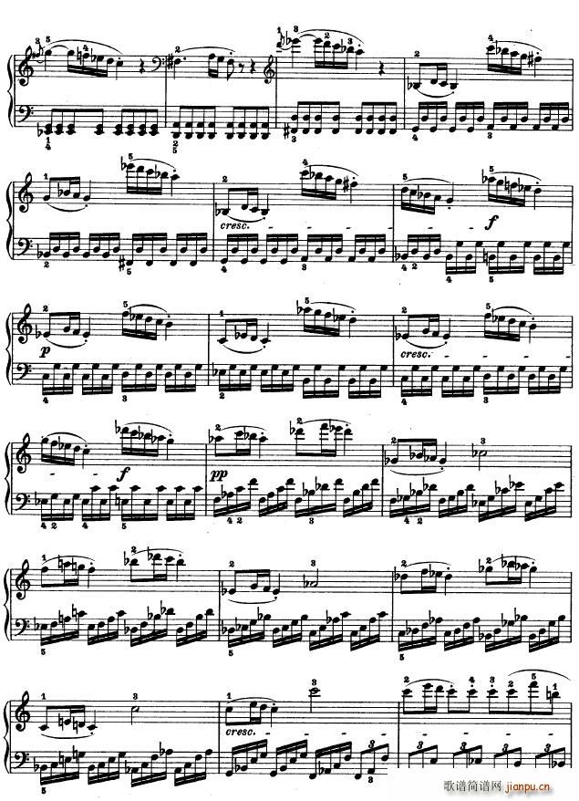 第二十一钢琴奏鸣曲（Op.53）5