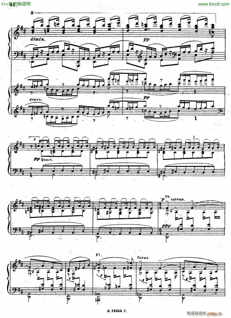 Feinberg op 36 Piano concerto No 2 二29