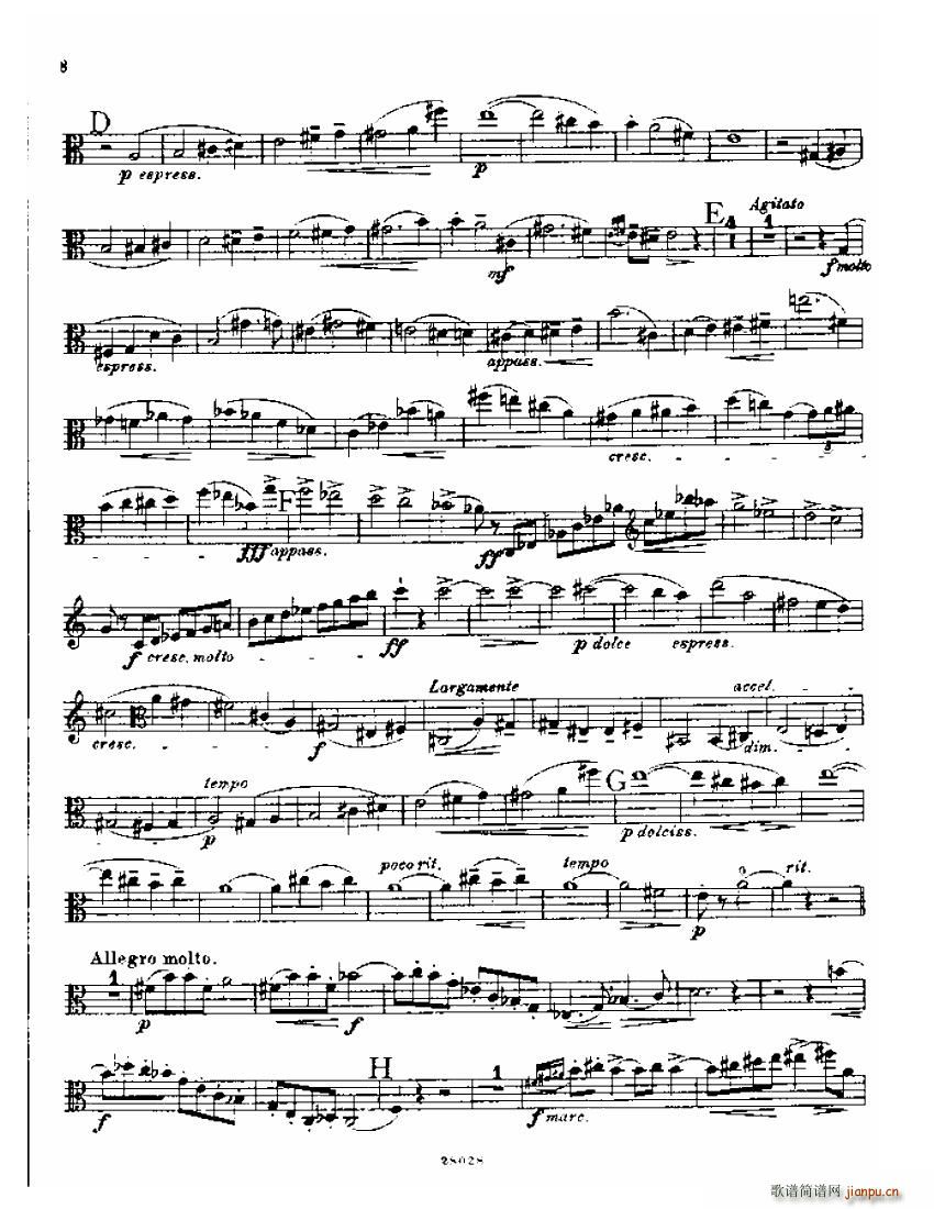 Bowen viola sonata No 1 Va part8