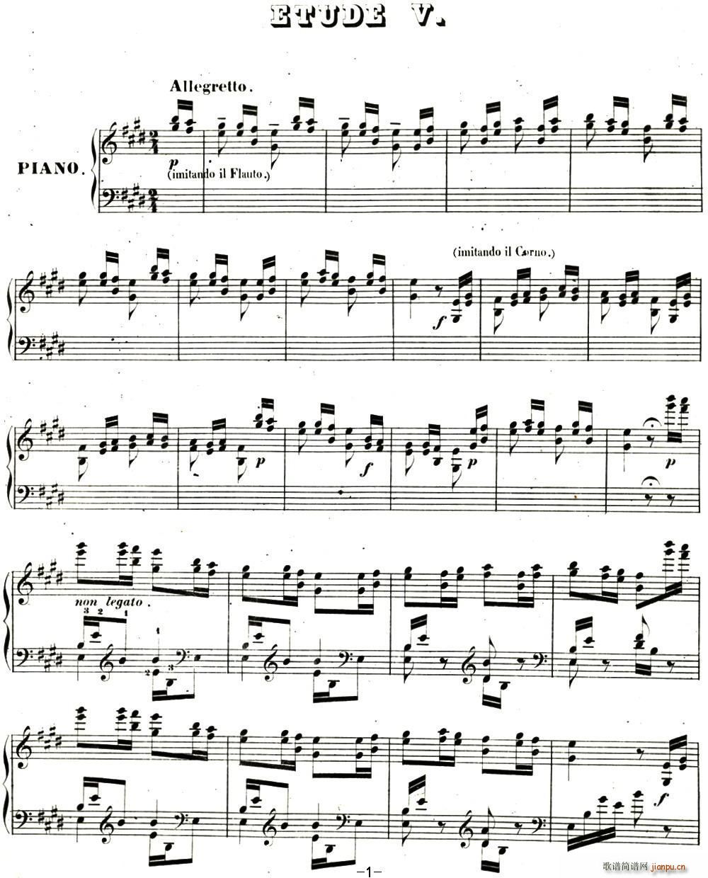李斯特帕格尼尼大练习曲51