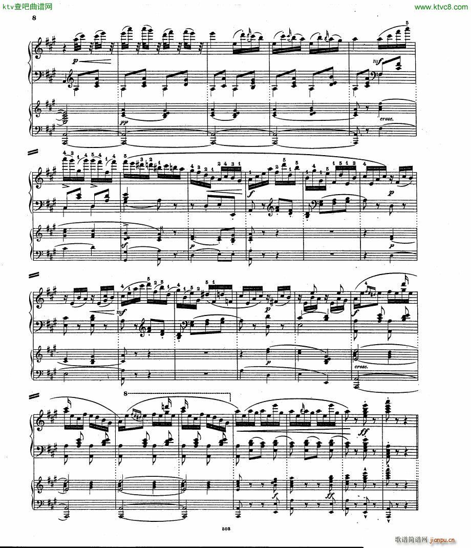 Hummel op 56 Rondo brillant pno orch7