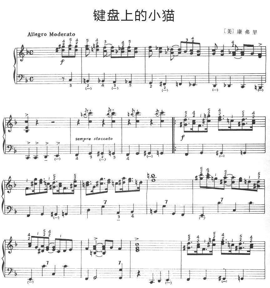 键盘上小猫1