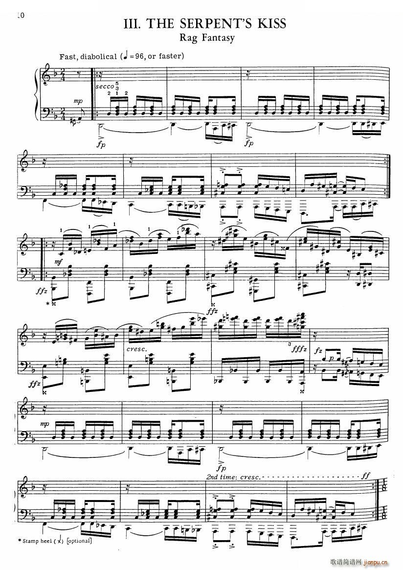 Garden of Eden (4 Rags for Piano)11
