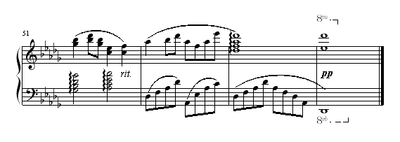 何日君再来-钢琴谱(钢琴曲)-克莱德曼4