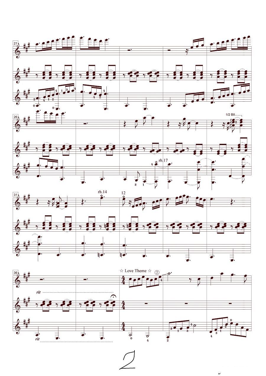 First Youth Love Theme For Nata(古典吉他)可三把联弹_Ennio Morricone2