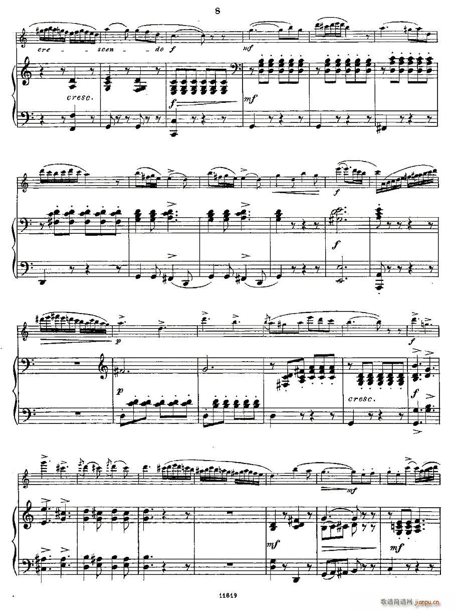 Opern-Transcriptionen.Op.45-7（长笛+钢琴伴奏）7