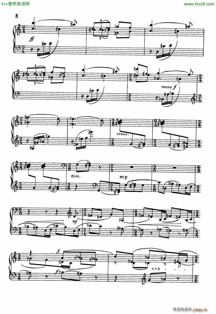 Ferenc Szabo Toccata for Piano6