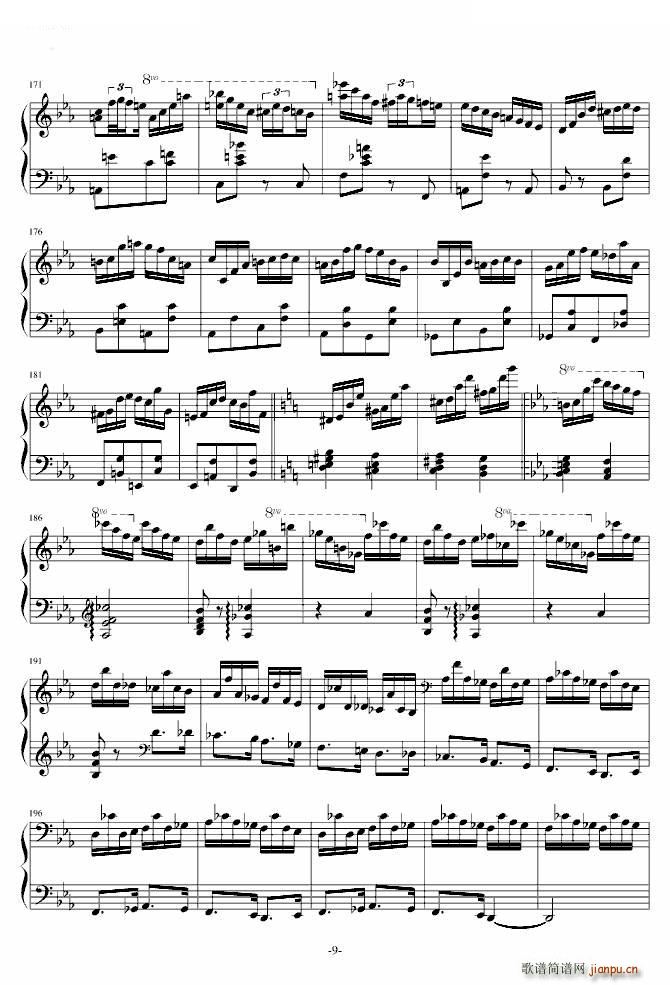 第三钢琴回旋曲Op 16_肖邦 chopin9