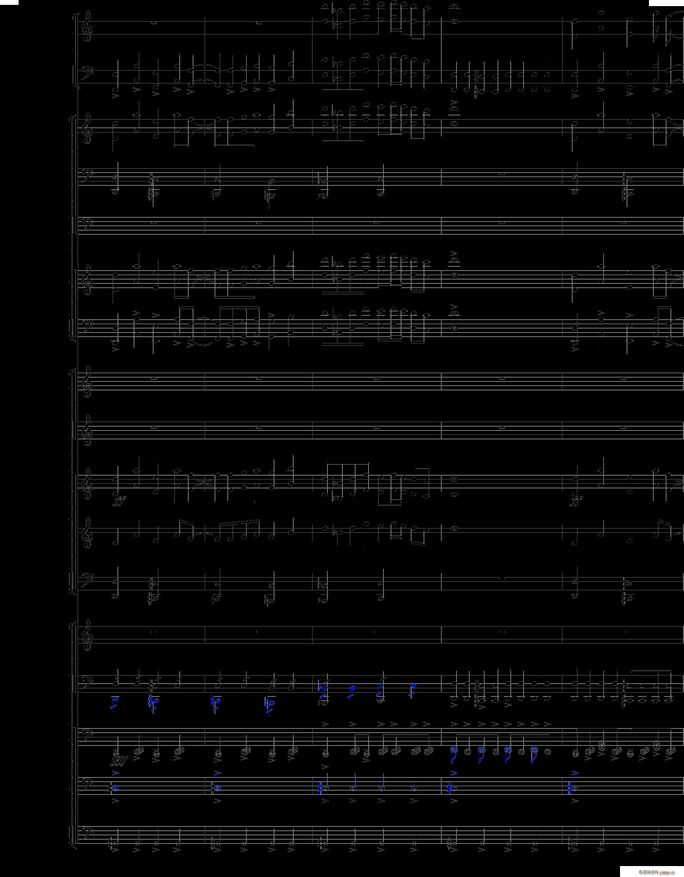当管弦乐队遇上疯狂爵士鼓手震撼总谱20