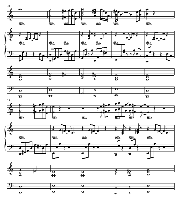 Sadness_and_Sorrow-钢琴谱(钢琴曲)-火影忍者2