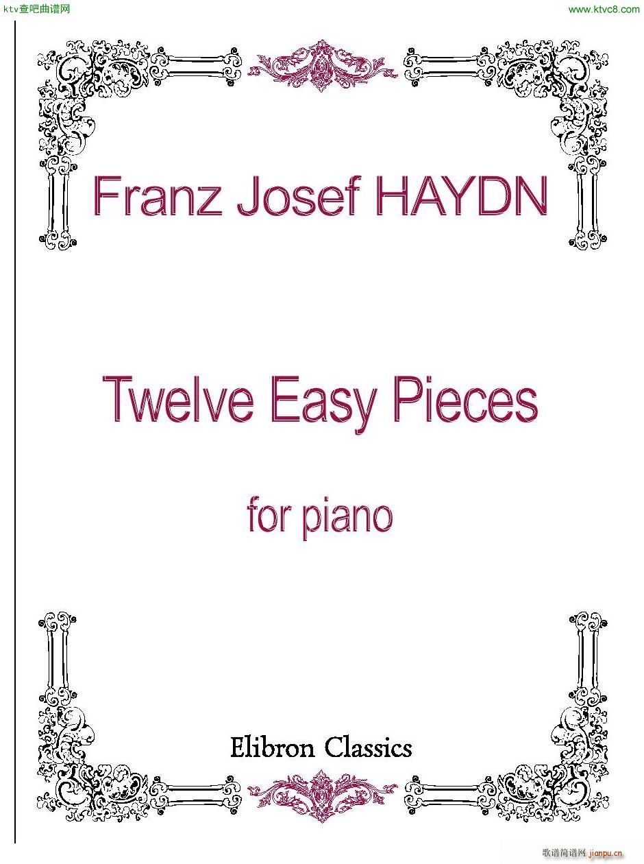 Haydn Twelve Easy Pieces For Piano1