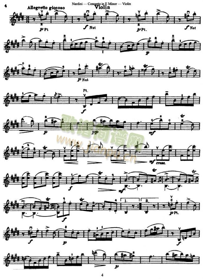 Concerto in E Minjor4
