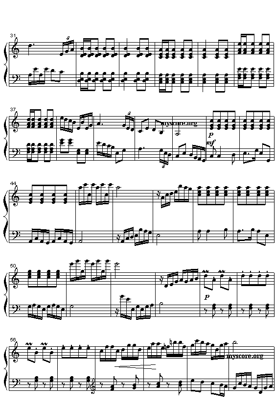 “神雕侠侣交响乐”改编钢琴曲：郭襄主题（阿镗曲）2