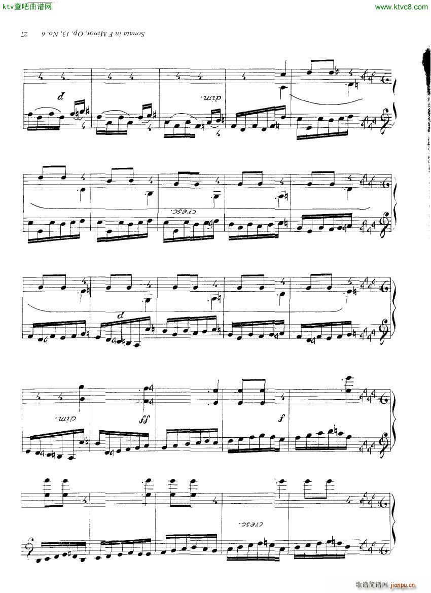 Clementi 13 6 Sonata Fminor 2 27