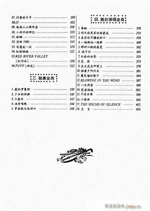民谣吉他经典教程目录1-206