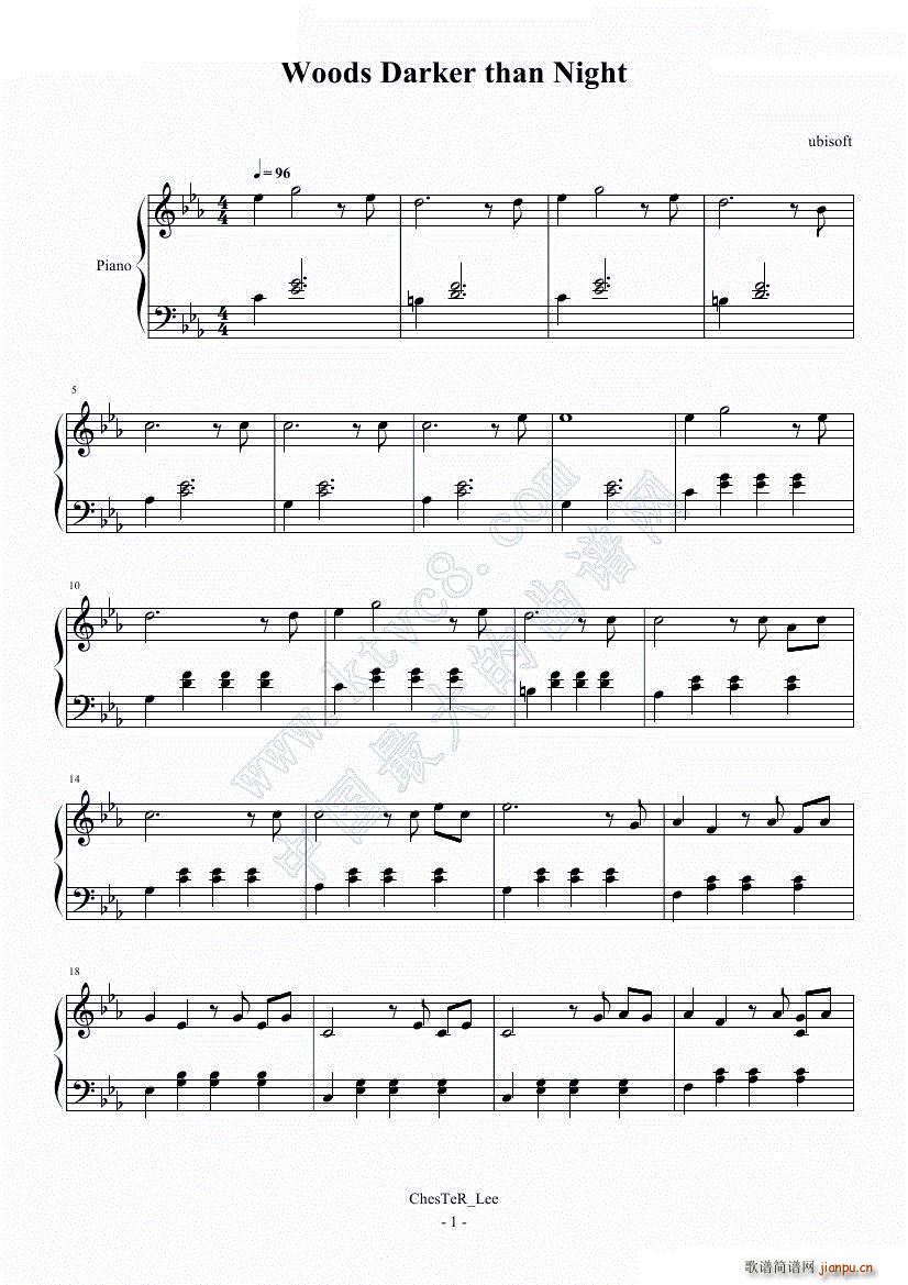 插曲 Woods Darker than Night_Child of Light1