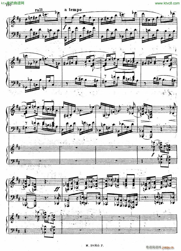 Feinberg op 36 Piano concerto No 2 二49