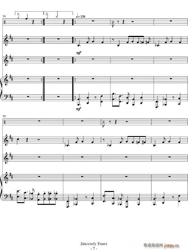 黑猫的探戈（变奏曲）钢琴总谱7