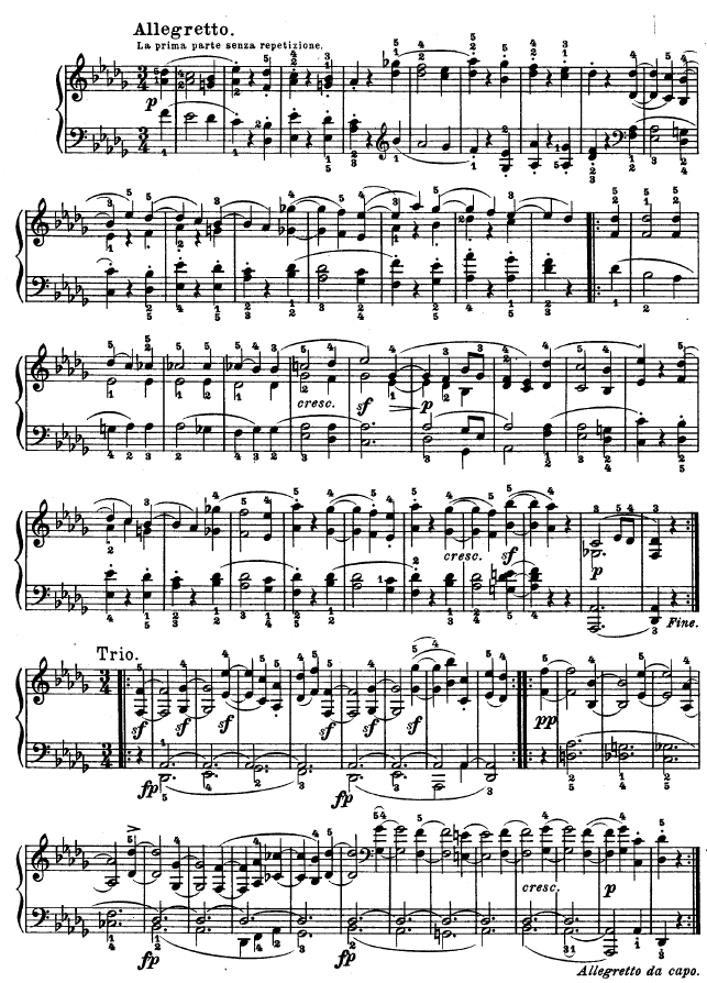 第十四钢琴奏鸣曲-《月光曲》-（Op.27 No.2）-钢琴谱(钢琴曲)-贝多芬-beethoven4