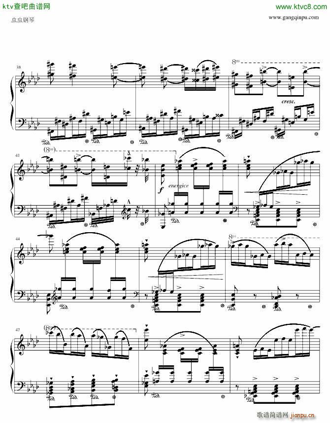 f小调超凡练习曲第10首_李斯特4