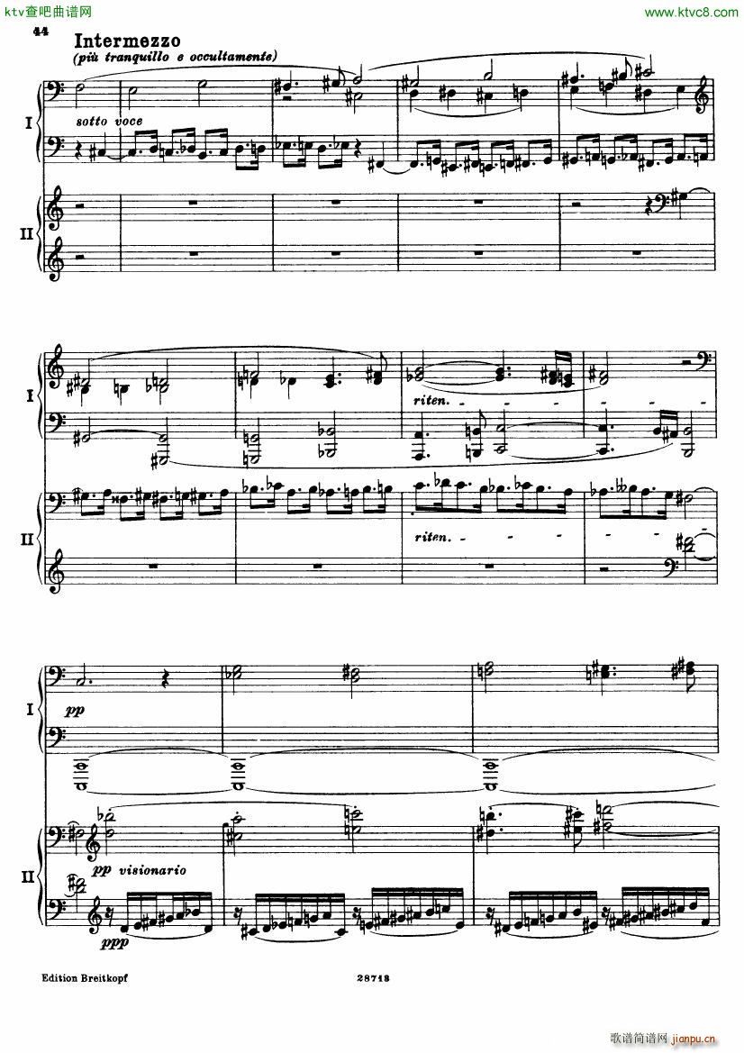 Busoni Fantasia contrappuntistica 2p 210